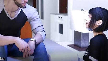 The Seven Reals - the Vampire Prince Atlas Having Fun with the Chinese Girl Yuki. Fingering, Blowjob