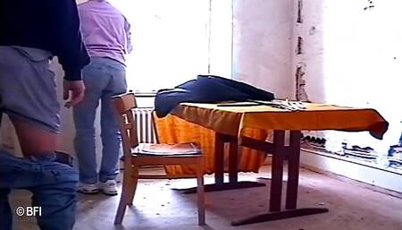 Spanking and whipping dude big ass