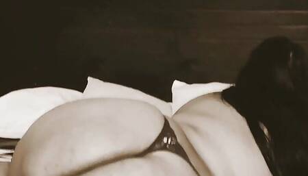 Sexy Curvy Stepmom in Bed Big ass Latina of ANAL