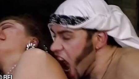 She just can't get enough of this sweet love juice