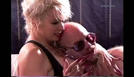 Smoking domination with 14 inch fingernails