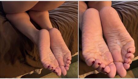 Cum Covered Latina Feet! Vol 2 (POV Camera) Part 5 of 5