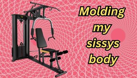 Molding my Sissys body