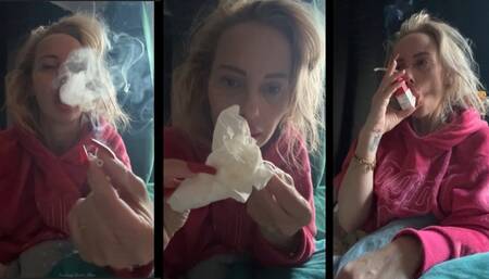 Smoking my first cigs in the morning