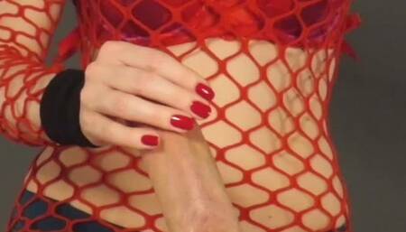 Vertical - Xmas Femdom Handjob