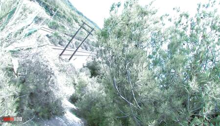 Deep Anal Sex at the Beach with the Sublime Young Punkette Punk