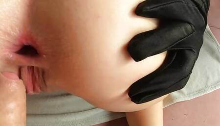 My Flexible Step Sister Lets Me Fuck Her Tight Asshole ANAL SEX