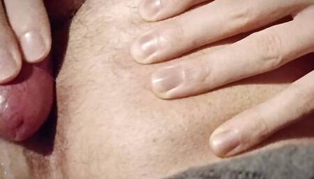 Rubbing against my hole