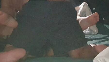 White step son with big cock fucks Asian step mom while dad is away from home