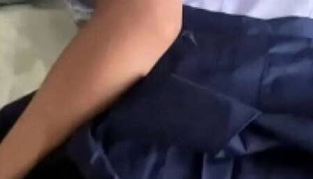 French Tourist Fucks 18-Year-Old Thai Student in Uniform