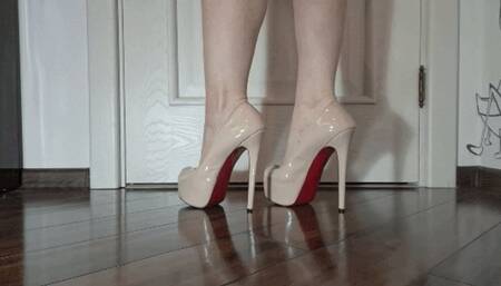 Dipping in Louboutin shoes SH