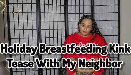 Holiday Breastfeeding Kink Tease With My Neighbor 1080