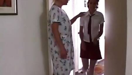 My stepmom loves my wet cunt