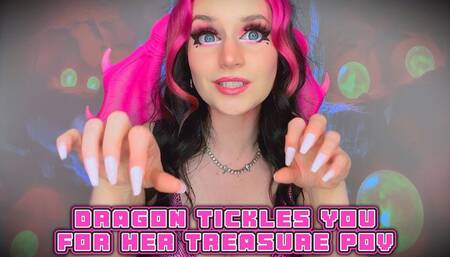 Dragon Tickles You for Her Treasure POV