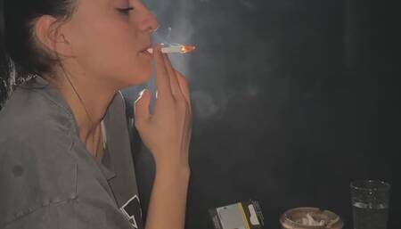 SMOKING LOVE NOSE EXHALES 3