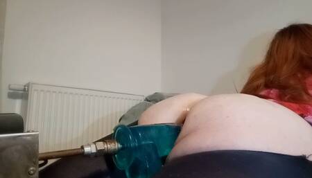 Big, thick, dick in my fat ass. Anal machine is banging my booty nice and deep.