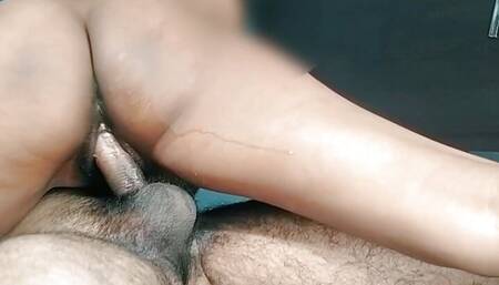 Small Pussy squrting during Hard Fucking Step Sister brother in bedroom standing fucking hot blowing my cock  Indian unmarride