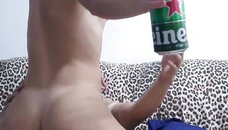 Candy Crush's First Time Squirting Through Anal Play