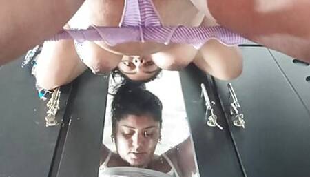 My Stepmother Looks for Clothes in the Closet and I Help Her and Put My Cock in Her