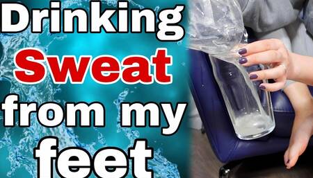 Sweat From My Feet Femdom Slave