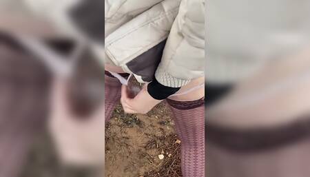 Leash Plug on a Walk in the Park