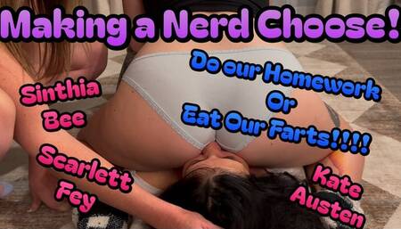 Give us the Answers! Or Take Our Farts!