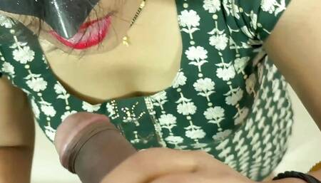 Mallu Pinki Bhabhi ne AC machinic ka lund Muh me liya got dirty cumshot hindi audio