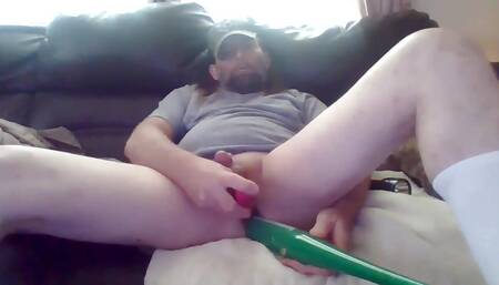 mastubating