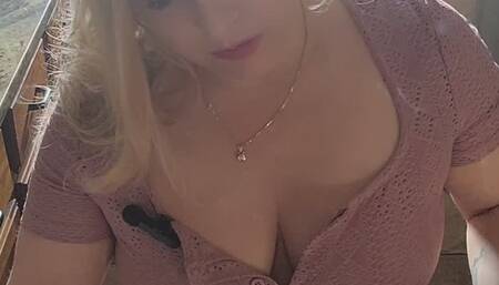 Faith smokes and gives handjob in dirty talk 'Oh Tony'