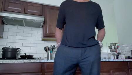 Dominant Fart On Your Face In The Kitchen