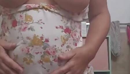 Slut wife can't stop stripping and using toys in public