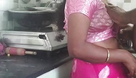 Tamil kitchen sitting fuck