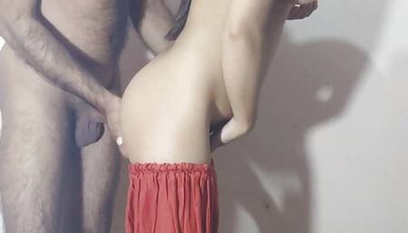 Desi girl sexy viral video with cuzan enjoy first time