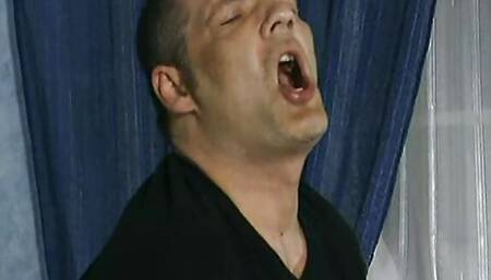 Tattooed German blonde hooker eats cum after hot fuck