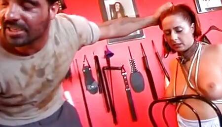 Kinky Brunette Gets Sperm up Her Nose After a Wild Session