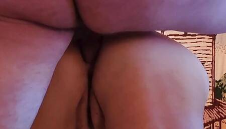 cumming from hard anal