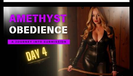 Day 4 - Amethyst Obedience | Mindfuck Slave Training