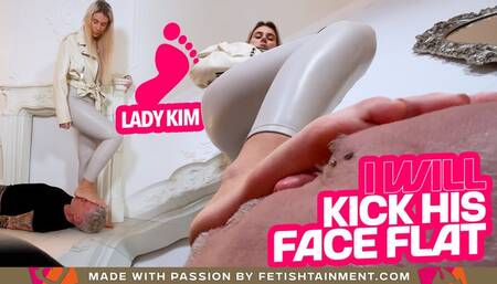 I will crush his face flat ( Kicking and Trampling with Tall Lady Kim ) - FULL HD MP4