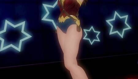 Wonder Woman Sexy Striptease Dance