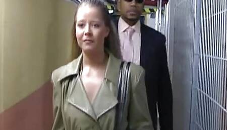 Slender German babes sharing sperm after hot FFM threesome