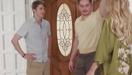 "Why Don't You Guys Strip Outta Those Clothes & Let Me Suck Your Cocks" - Biphoria