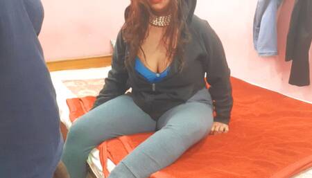 Indian Bhabhi First Time Hard Anal Sex with Full Hindi Dirty Roleplay