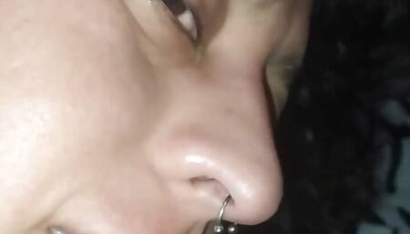 Little Bitch Begs for Milk in Her Asshole