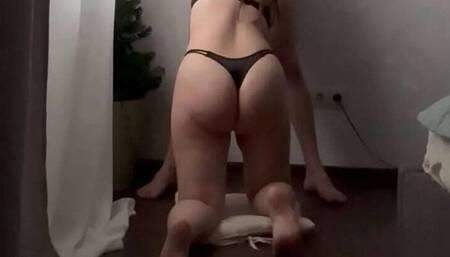 Cum Filled Blowjob from Sexy Stepsister Natali