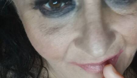 Teasing Your Fingers Horny Bitch Fucks Hot Pussy