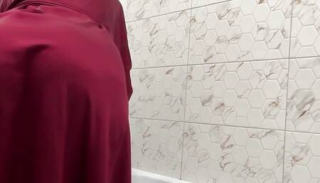 Excitement in the Bathroom