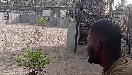 We are on church camp and my church member came to my tent for a quickie