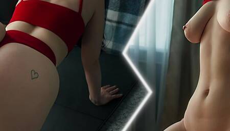 I'm lucky...fit GF prefers to FUCK & CREAMPIE instead of doing yoga