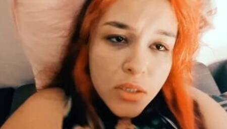 Crazy Fuck on the Bedroom Table, Multiple Cums Her + Squirt, One Cum in Pussy, One Cum in Mouth