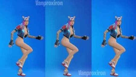 THICC Lynx Fortnite Dances ( Savage, poki, build up...)